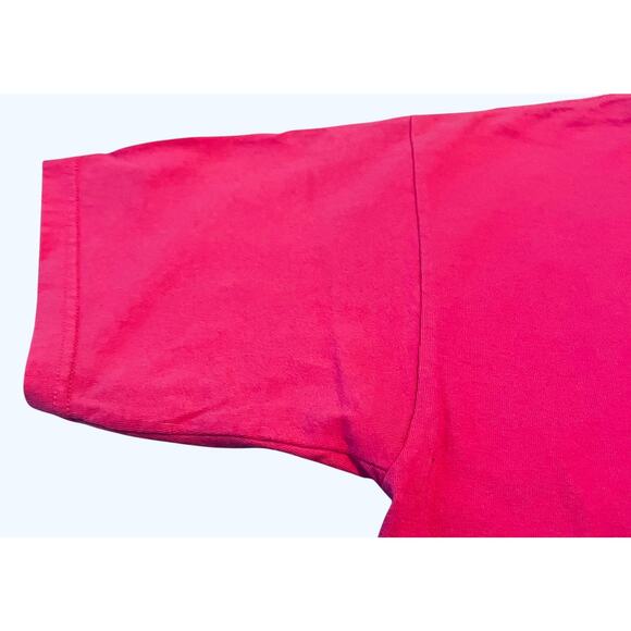 GRAPHITE SHORT SLEEVE T-SHIRT, WOMENS, L, SOLID PINK - Picture 7 of 8